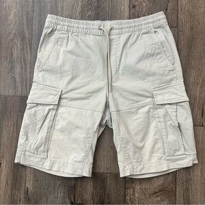 H&M Cargo Cotton Hiking Shorts Men’s Size S Khaki Beige
